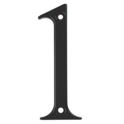 Fab & Fix Door Numeral 1 Black 80mm