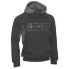 JCB Horton Hoodie Black/Grey Large 42-44" Chest