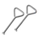 Faithfull 320mm Manhole Keys 2 Pack