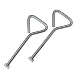 Faithfull 320mm Manhole Keys 2 Pack