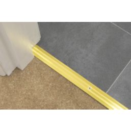 Carpet Cover Door Strip Gold Effect 0.9m x 36mm