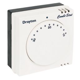 Drayton RTS8 1-Channel Wired Room Thermostat