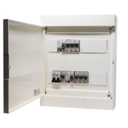 Garo G26B-7A 26-Module 7-Way Populated  Dual RCD Consumer Unit