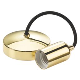 Knightsbridge  Contemporary Pendant Polished Brass