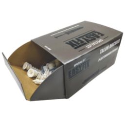 Easyfix  Self-Drilling Expansion Plugs with Pan Head Screws Nylon 43mm 50 Pack