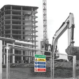 Essentials  "Site Safety" Notice 400mm x 300mm