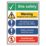 Essentials  "Site Safety" Notice 400mm x 300mm