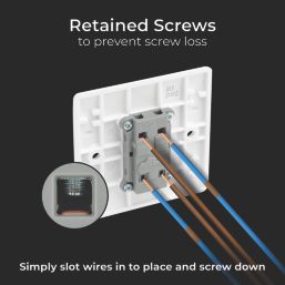 British General 800 Series 10AX 1-Gang Intermediate Switch White