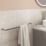 Elland Towel Rail Brushed Steel 600mm x 80mm x 20mm