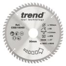 Trend CSB/19060 Wood/Chipboard/MDF Circular Saw Blade 190mm x 30mm 60T