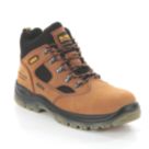 DEWALT Challenger Size 8  Brown Waterproof Steel Toe Cap Safety Boots