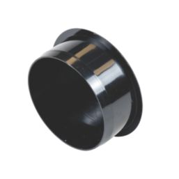 FloPlast  Push-Fit Socket Plug Black 110mm