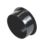 FloPlast  Push-Fit Socket Plug Black 110mm