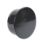 FloPlast  Push-Fit Socket Plug Black 110mm