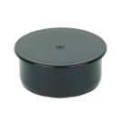 FloPlast  Push-Fit Socket Plug Black 110mm