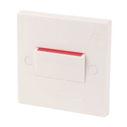 Essentials  10A 1-Gang 3-Pole Fan Isolator Switch White