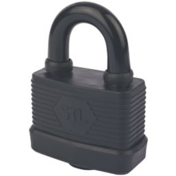Smith & Locke  Laminated Steel  Water-Resistant   Padlock 72mm