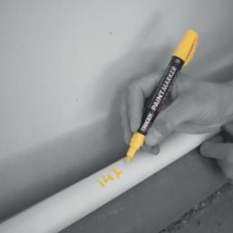 TRACER  Thick Tip Yellow Permanent Marker