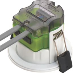 Luceco FType Mk 2 Flat Fixed  Fire Rated LED Downlight CCT Colour Change  White 4-6W 710/725/750/745lm