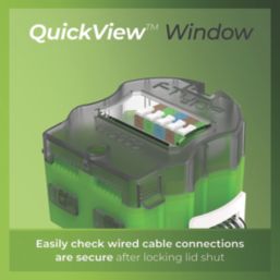 Luceco FType Mk 2 Flat Fixed  Fire Rated LED Downlight CCT Colour Change  White 4-6W 710/725/750/745lm