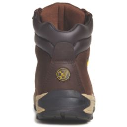 Apache AP315CM Size 10  Brown Water-Resistant Steel Toe Cap Safety Boots