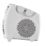 Essentials  2000W Electric Portable Fan Heater White