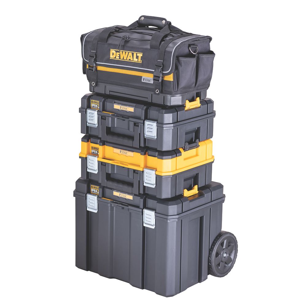 DeWalt TSTAK 3-in-1 Rolling Workshop - Screwfix