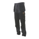 DEWALT Memphis Work Trousers Grey/Black 30" W 29" L