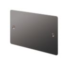 LAP  2-Gang Blanking Plate Black Nickel