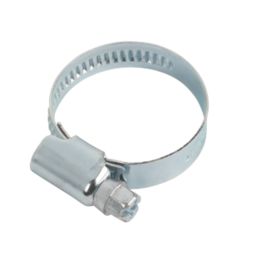 Easyfix Blue Zinc-Plated Hose Clips 20-32mm 10 Pack