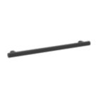 Swirl Adapt+ Straight Household Grab Rail Matt Black 600mm