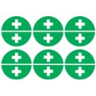 First Aider Hard Hat Labels 230mm x 330mm