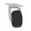 Essentials Swivel Castors 40mm Black 2 Pack