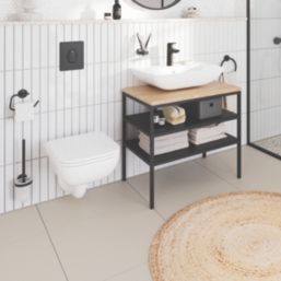 Grohe QuickFix Start Toilet Brush Matt Black