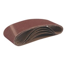 Titan  40 Grit Multi-Material Sanding Belts 610mm x 100mm 5 Pack