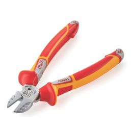 NWS  VDE 2-in-1 Side Cutters 7" (180mm)