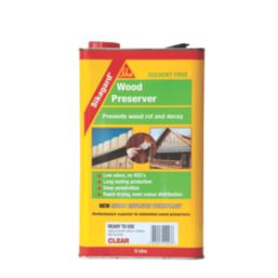 Sika 5Ltr Clear Wood Preserver