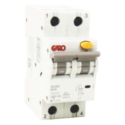 Garo RCBOGRB16 16A 30mA Type A SP A Curve  RCBO