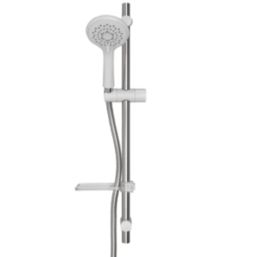 Triton Easi-Fit Shower Kit  White / Chrome