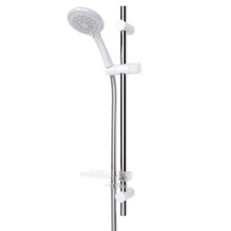 Triton Easi-Fit Shower Kit  White / Chrome