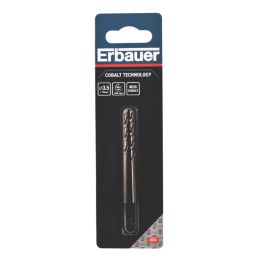 Erbauer  Straight Shank Metal Drill Bits 3.5mm x 70mm 2 Pack
