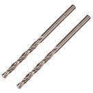Erbauer  Straight Shank Metal Drill Bits 3.5mm x 70mm 2 Pack