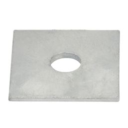 Timco Carbon Steel Square Plate Washers M12 x 3mm 100 Pack