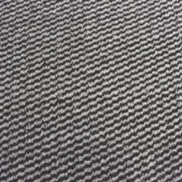 Essentials  Entrance Mat Black & Grey 900mm x 600mm x 6mm