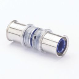 Wavin Tigris  Multi-Layer Composite Press-Fit Equal Straight Couplers 20mm 10 Pack