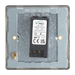 Contactum Lyric 1-Gang 2-Way  Dimmer Switch  Brushed Brass