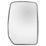 Summit TCG-7RBH Heated Driver Side Replacement Commercial Mirror Glass with Heated Backing Plate