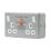 British General  13A 2-Gang SP Switched Metal Clad Passive RCD Socket with White Inserts