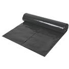 Capital Valley Plastics Ltd Damp-Proof Membrane Black 1200ga 25 x 4m