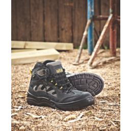 Site Granite    Safety Trainers Dark Grey Size 8